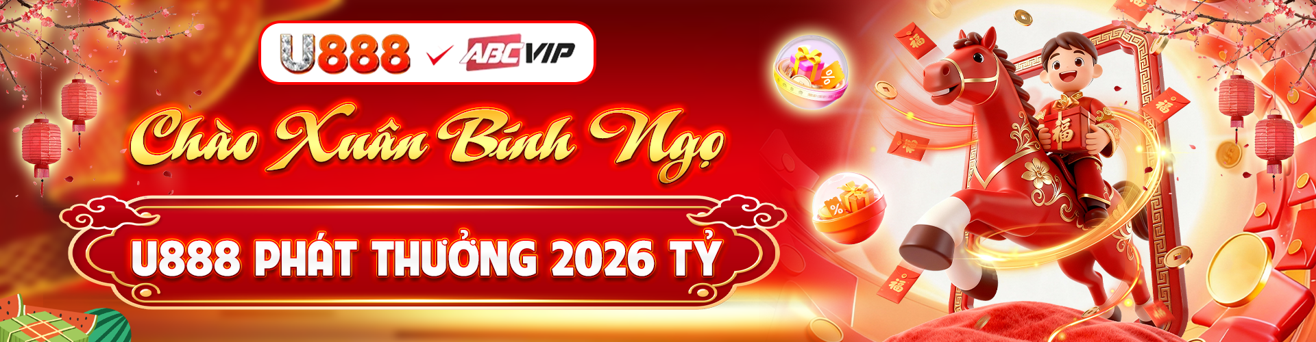 U888 chào xuân Bính Ngọ thưởng 2026 tỷ